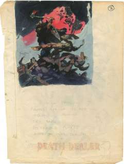 Lot 42: (Frazetta) Death Dealer and Snow Queen.
