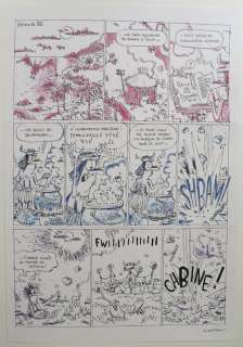 Cromheecke, Luc - Originele pagina - Het Godvrrgeten Eiland  - . | Catawiki