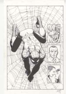 Amazing Spider-Man #584 Original Comic Art COVER by John Romita Jr.