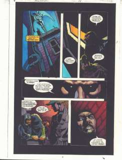 John Kalisz, Michael Bair, Rags Morales - Hawkman #15 P.8 Color Guide Art - Hawkman, Copperhead, & Shadow Thief - 2003