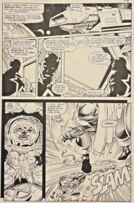 GOTG #53 Original Comic Art Pg 4 Scot Eaton & Steve Montano Drax Vance Astro | eBay US