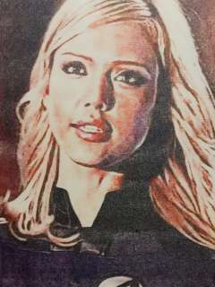 INVISIBLE GIRL  - Original artwork on a wooden plate - Size: 29,8 x 42 cm. - EO - (2018) | Catawiki