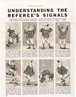 "MAD" #42 "UNDERSTANDING THE REFEREE’S SIGNALS" CARTOON ORIGINAL ART. | Hake’s