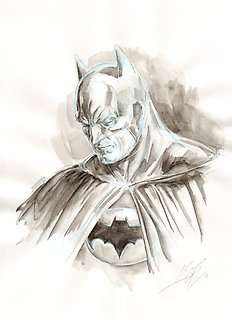 Batman Original Artwork - by Doug Braithwaite - Dimensions: Taille approximative A3 (30 x 42 cm) | Catawiki