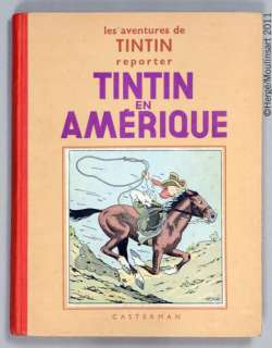 Hergé | NBTINTIN 03a. Tintin en Amérique. A4. Editions Casterman 1937. Le | Coutau Bégarie