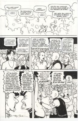 Terry Moore | Strangers in Paradise Issue 33 Page 11 | ComicArtFans Classifieds