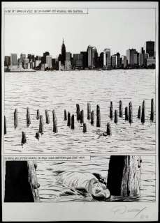 Renaud - Planche originale (p.1) - Jessica Blandy T.24 - Les Gardiens | Catawiki