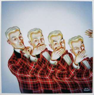 Beb Deum | Dessin original publicitaire Technique mixte sur carton, signé | Kahn et Associés