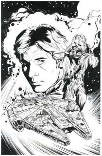 Joelle Jones | Han Solo #5 Cover Variant | ComicArtFans Classifieds