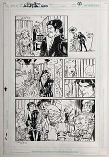 Jack of Fables # 21 page 5 - Original art by Tony Akins  - & Andrew Pepoy - Page volante - Art original - (2007) 