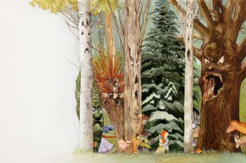 Millet Claude & Denise Millet - "Uccellino blu (Little Blue Bird)", anni ‘80 | Urania Casa d’Aste