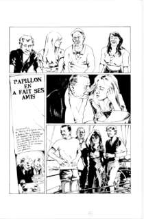 Sophie Ladame | LA VIE RÊVÉE D’UN PAPILLON planche 100, signée encre de chine, 32x50 cm | A la marge