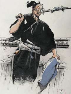 Michetz, Marc - Dessin original en couleurs directes et encre de Chine - Kogaratsu (2018) | Catawiki