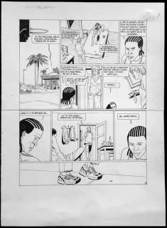 Renaud - Planche originale - Jessica Blandy - Le Dossier - Sans regrets, sans remords | Catawiki