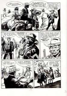 Renato Polese - Tavola originale per Bella & Bronco 4 ‘Terra Selvaggia‘