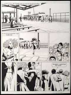 Renaud - Planche originale (p.2) - Jessica Blandy T.24 - Les Gardiens | Catawiki