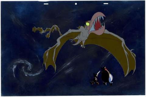 Studios Idéfix - Set-up - Astérix et Obelix dans la grotte - Les 12 travaux d’Astérix - (1976) | Catawiki