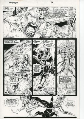 Brett Booth | Kindred Vol 1 Issue 1 Page 6 | ComicArtFans Classifieds