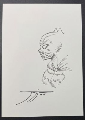 Jorge Jimenez | Jorge Jimenez Cassandra Cain Batgirl Sketch | ComicArtFans Classifieds