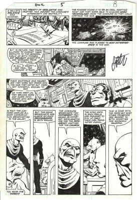 Jim Starlin, Jim Starlin | For Sale: Jim Starlin Dreadstar Pencils & Inks | ComicArtFans Classifieds