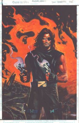 Dan Brereton | Adventures of Snake Plissken By Dan Brereton | ComicArtFans Classifieds