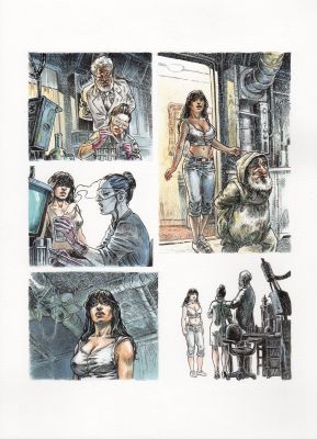 Andrea Iula | Iula - Druuna: Genesis P.18 | ComicArtFans Classifieds