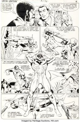Dave Gibbons, Dick Giordano | For Sale: Dave Gibbons| Green Lantern #176 |$1300 | ComicArtFans Classifieds