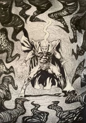 Manuel Garcia | Manuel Garcia - Warlock Commission | ComicArtFans Classifieds