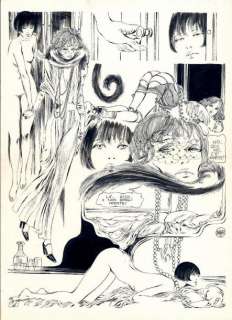 Crépax, Guido | Crépax, Guido ANNETTE Illustration Ã  l’encre de Chine n°25 bis. Signée | Cornette de St Cyr