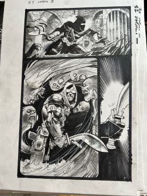 Simon Bisley | Tower Chronicles Simon Bisley X10 | ComicArtFans Classifieds
