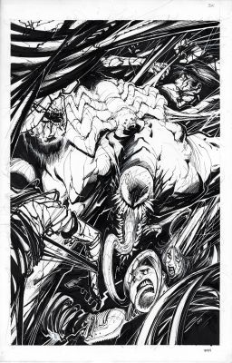 Gerardo Sandoval | Absolute Carnage Scream #3 Cover Art, Gerardo Sandoval Venom | ComicArtFans Classifieds