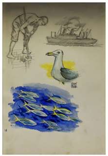 Eddy Paape (1920-2012)... | Eddy Paape (1920-2012) - dessin de la série Marc Dacier... | Arthema Auction