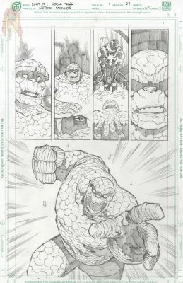 Jethro Morales | What If: Venom-Thing Issue 1 Page 27 By Jethro Morales | ComicArtFans Classifieds