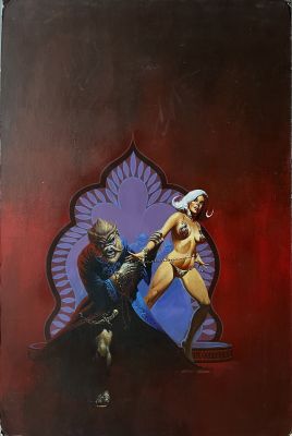 Ken Barr | Ken Barr Spaceways #4 Cover $3300 | ComicArtFans Classifieds