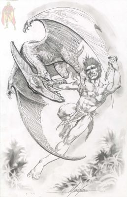 Mike Grell | Tarzan By Mike Grell | ComicArtFans Classifieds