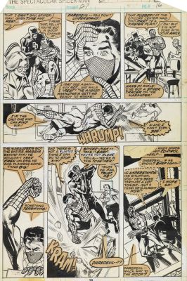 Lot 330 - Miller Frank - "The Spectacular Spider-Man - The Blind Leading the Blind", 1979 | Urania Casa d’Aste