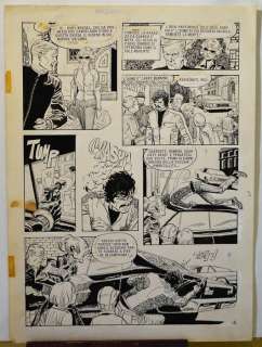 Lanciostory #5 - Fernandez - origina page Larry Mannino  - Page volante - EO | Catawiki