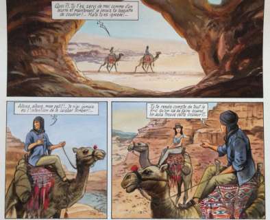 Ella Mahé T4 - planche originale aquarelle (p.4) - (2012) | Catawiki