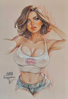 Katya Sinyukhina | Pop Kill #1 Cover art | More Great Art