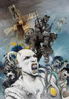 ENKI BILAL (Né en 1951) « Duran Duran: Arena » D’après le clip vidéo An Absurd Notion circa 1984 | Bonhams