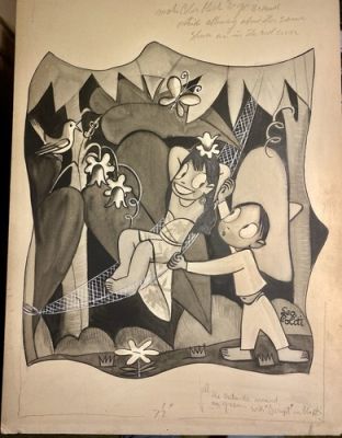 Leo Politi Original Cover Art “Rob Wagner’s Script” Magazine theItalian Dr Seuss | eBay US (Buy It Now)
