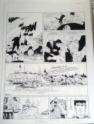 PLANCHE ORIGINALE XIII de VANCE et VAN HAMME 51 X 37 cm | eBay Europe