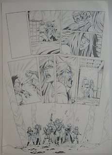 Cossu, Brice | Original page  - La geste des Chevaliers Dragons | Catawiki