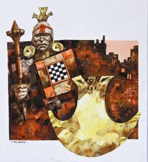 Toppi, Sergio (1932-2012)... | TOPPI, Sergio (1932-2012) la légende de Potosi. Illustration... | Coutau Bégarie