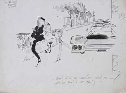 Kiraz (Edmond Kirazian,... | KIRAZ (EDMOND KIRAZIAN, DIT. 1923-2020) Les parisiennes... | Coutau Bégarie