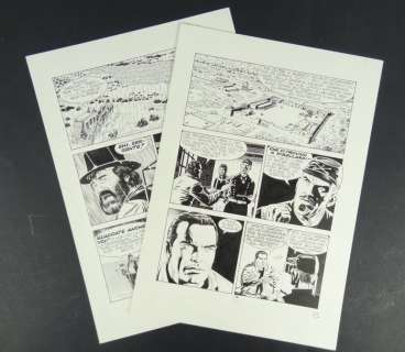 Tex n. 475 - Civitelli - 2x original pages - EO - (2000) | Catawiki