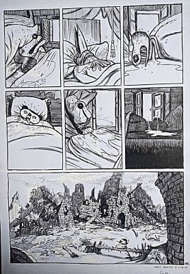 Christophe Gaultier, Joann Sfar (Scénariste), Lewis Trondheim (Scénariste) | Donjon Potron-Minet -83 - Sans un bruit | 2DGalleries