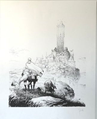 Vincent Mallié, Hubert (Scénariste) | Ténébreuse | 2DGalleries