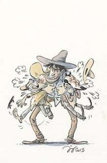 Jérôme Jouvray - Illustration originale publiée par Jérôme Jouvray - (2013) | Catawiki