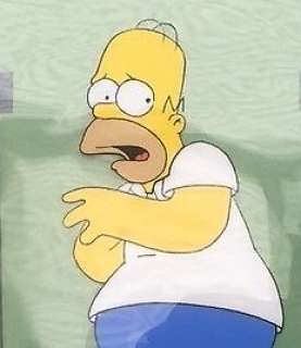  - Matt Groening - Original Production Cel - S07E17 - Homer Simpson - ‘King-Size Homer‘ - (1995) 